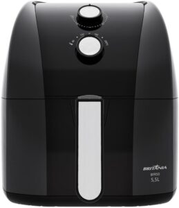 Fritadeira Air Fryer Britânia 5,5L 1500W BFR50 Redstone 220V