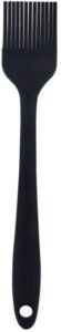 Mimo Style Pincel Alimentício Preto, Material de Silicone Resistente e Flexível, Ideal Para Untar, Suporta Temperaturas de Até 220ºC, Leve, Prático e Simples Manuseio