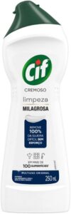 Cif Cremoso Limpeza Milagrosa Produto De Limpeza De Casa Milagroso Original Remove 100% Da Sujeira Difícil Sem Esforço 250 Ml