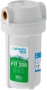 Purificador Fit 200 com Rosca de 1/2″ Planeta Água Branco Pequeno