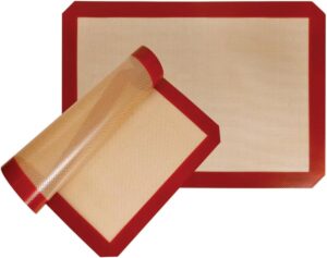 Tapete Silicone Culinário Cozinha 40×30 Fibra Antiaderente forma