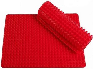 Tapete Culinário Silicone Antiaderente 40×30 Linha Premium, Microondas Forno Fogão Pratico Não Gruda,Ideal Para Grelhas e Fornos Convencionais
