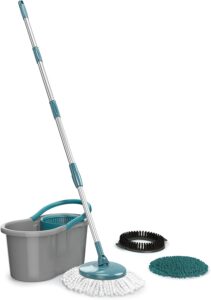 Mop Giratório Fit 3 em 1, MOP9379, Cinza, Flash Limp