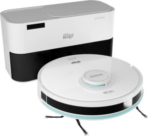 WAP Robô Aspirador de Pó ROBOT W4000 – Estação Autolimpante, Mapeamento LDS 360°, Passa Pano com MOP Giratório 127V