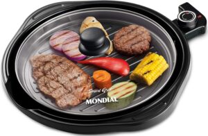 Grill Redondo Smart Grill 30cm, Mondial, Preto, 1200W, 220V – G-04