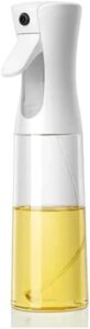Spray Borrifador Pulverizador Culinário para Óleo, Azeite e Vinagre – 200ml, Prático e Funcional para Uso na Cozinha (Branco)
