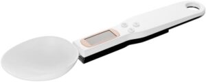 Colher Medidora Digital de Plástico Branca 23cm – Wolff