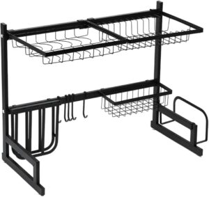 Escorredor de Louça Suspenso Modular Coazinha – Design Moderno com Porta Talheres | Organização e Praticidade