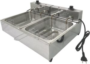 Fritadeira Elétrica 2 Cubas 10 Litros Industrial 220v – Boni