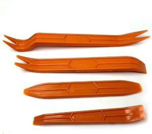 Kit Espatula Nylon Desmontar Painel Moldura Portas Carros