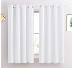 Cortina Sala Quarto Cozinha Escritório em Tecido Oxford Premium 2,60m x 1,40m (Branco)