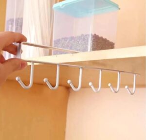 Suporte Organizador Armários Canecas Utensilios E Acessórios #organizar
