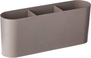 Escorredor de talheres Flat, 6 x 23,5 x 10 cm, Warm Gray, Coza, 17001-0126