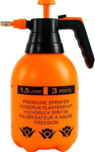 Pulverizador Alta Pressão Com Trava De Gatilho – Pulverizador Spray Borrifador, Aplicar produtos, Lavagem de Carros e Plantas -1,5L