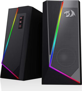 Caixa de Som Gamer Redragon Anvil RGB Preto – GS520