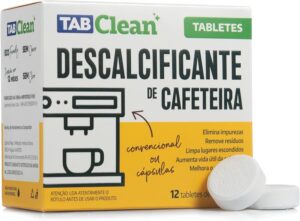 Descalcificante Limpa Maquina de Café Expresso cx c/12 Tabletes de 5g (60g)