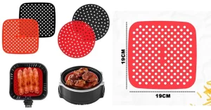 Conheça o forro de silicone que vai revolucionar sua Air Fryer.fw
