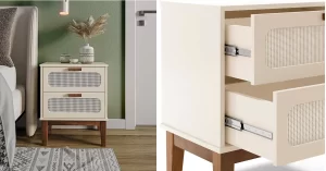 Veja Como a Mesa de Cabeceira Santorini Pode Transformar Seu Quarto