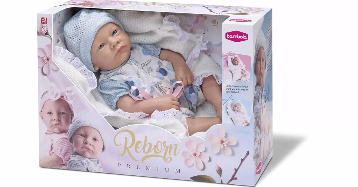 Conheça a boneca reborn que conquista corações no mundo todo
